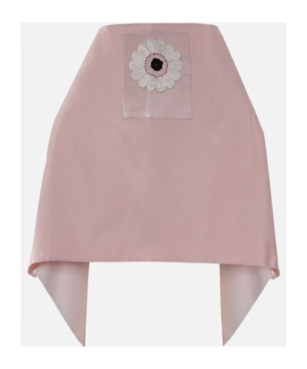 Prada Logo Shawl In Brown