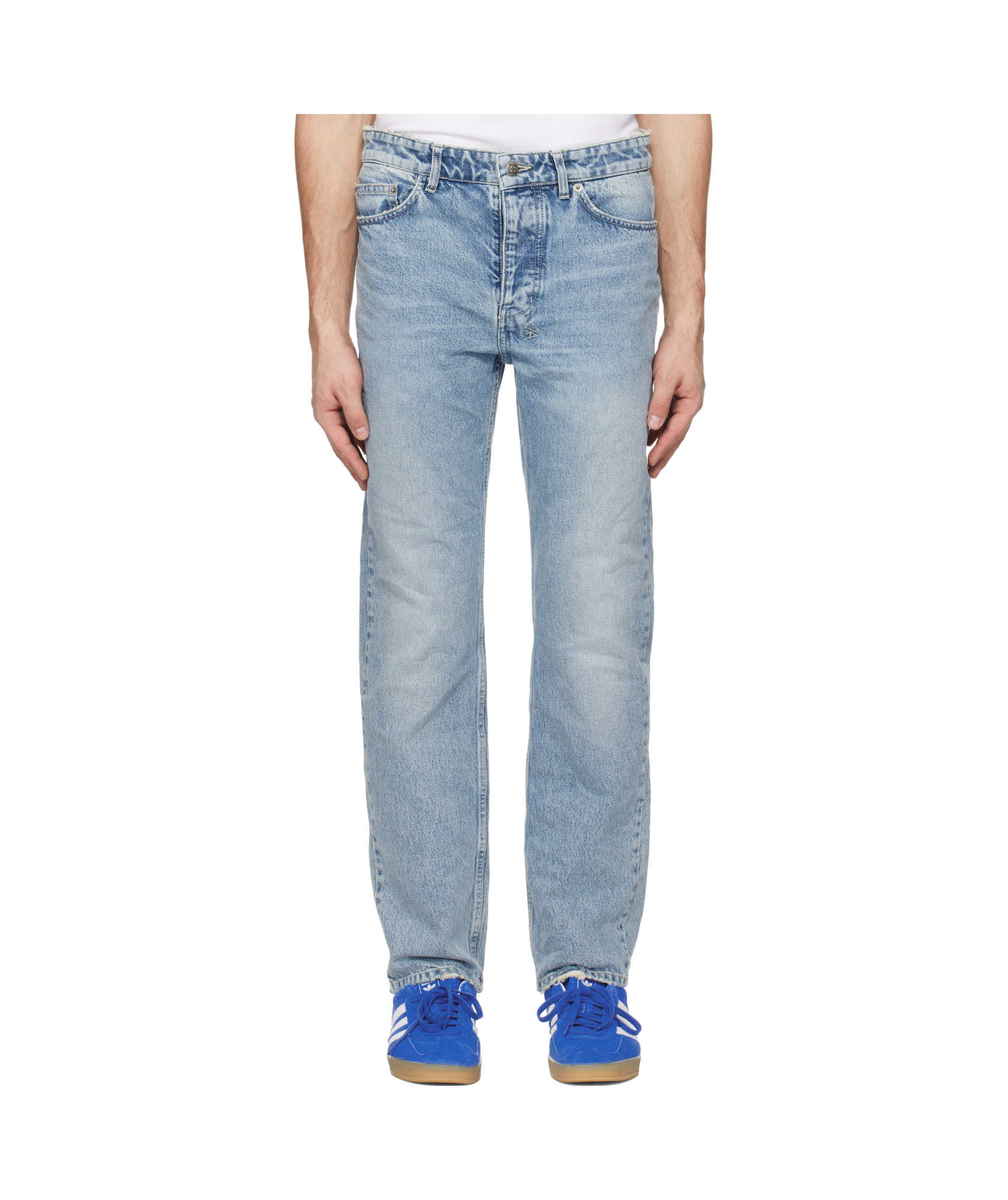 Shop Ksubi Hazlow Jeans In Blue