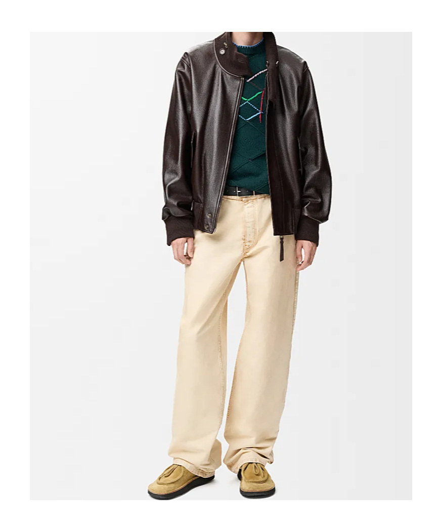 Loewe Casual Pants With Belt Loops In Neutral