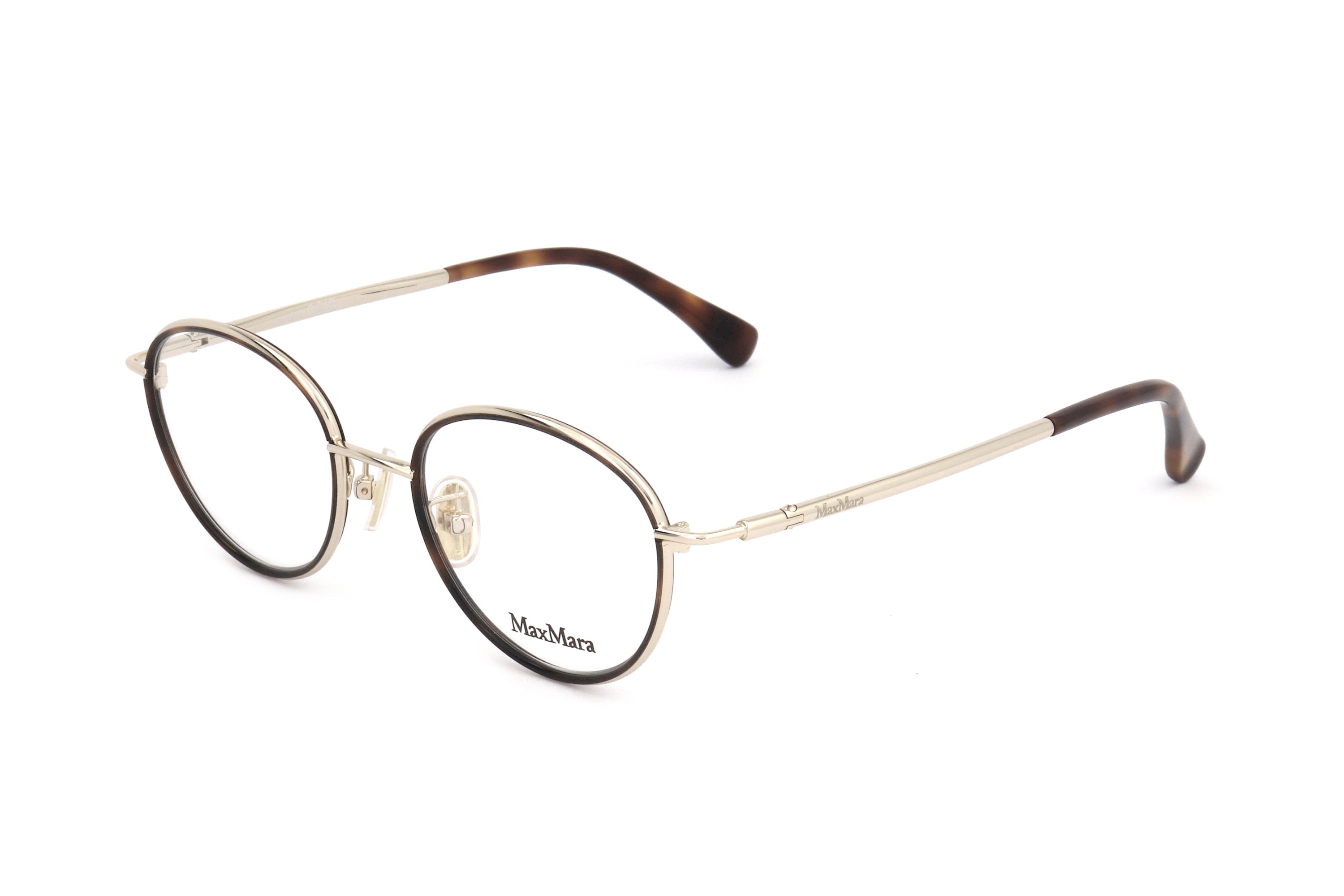 Max Mara Full Frame Plain Mirror In Brown