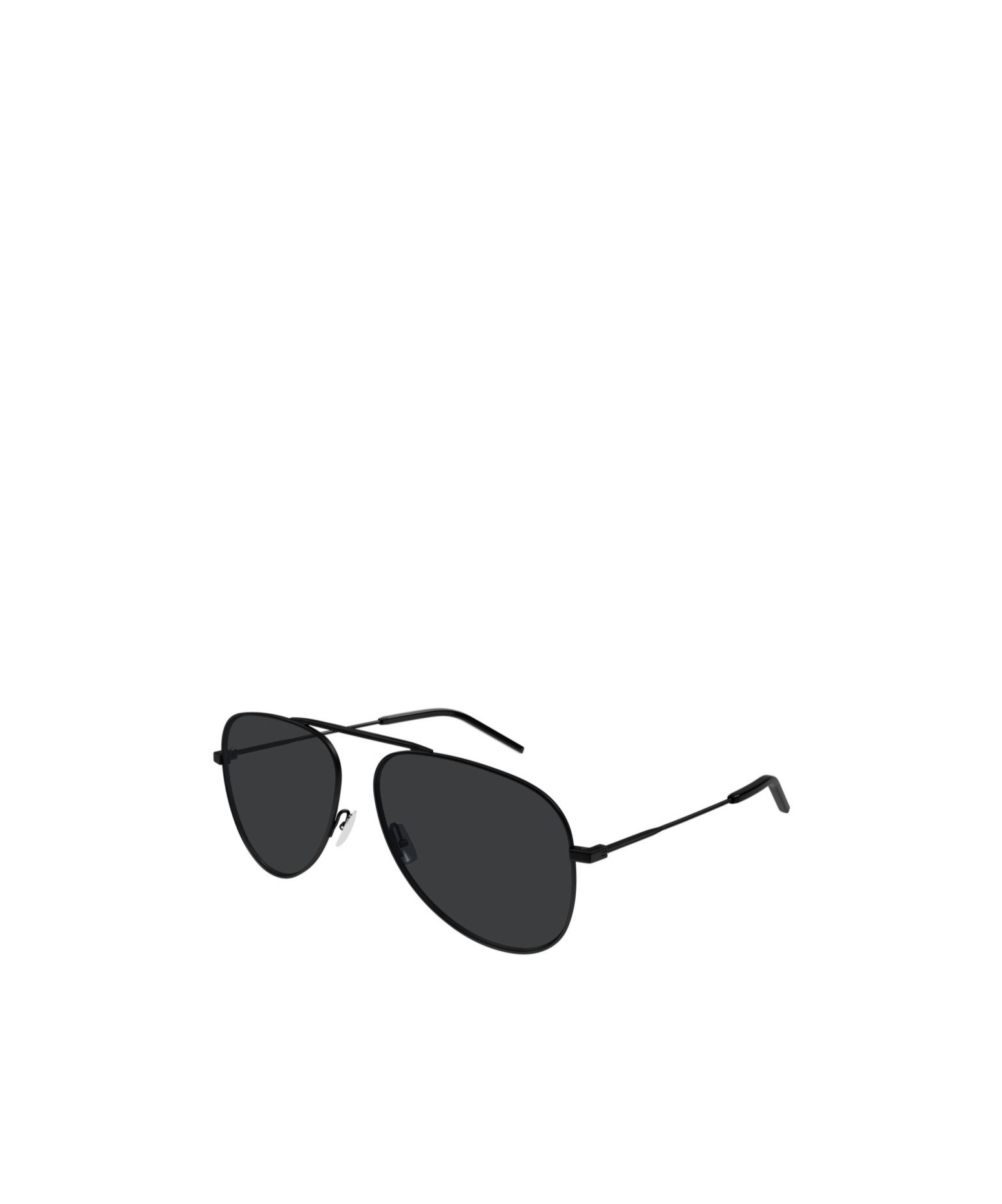Saint Laurent Aviator Sunglasses In Black