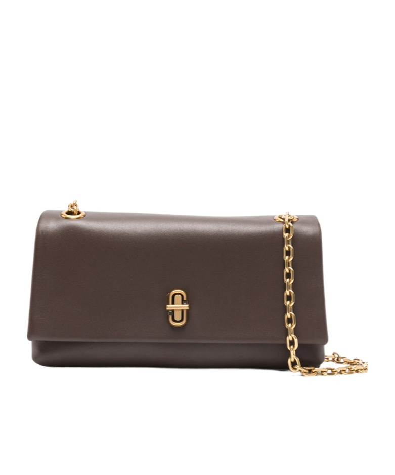 Marc Jacobs The Dual Chain Mini Bag In Brown