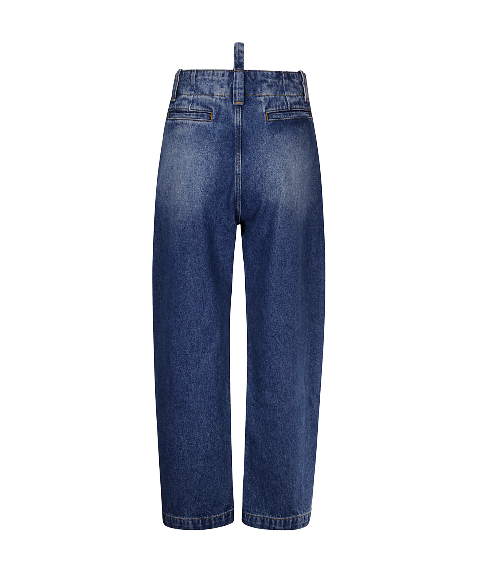 Studio Nicholson Belt-loop Jeans In Blue