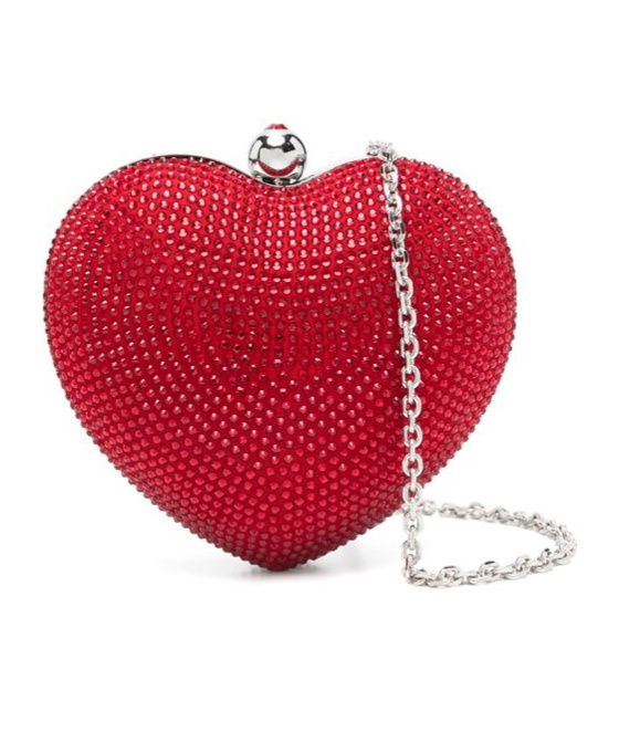Machmach Chain Clutch In Red