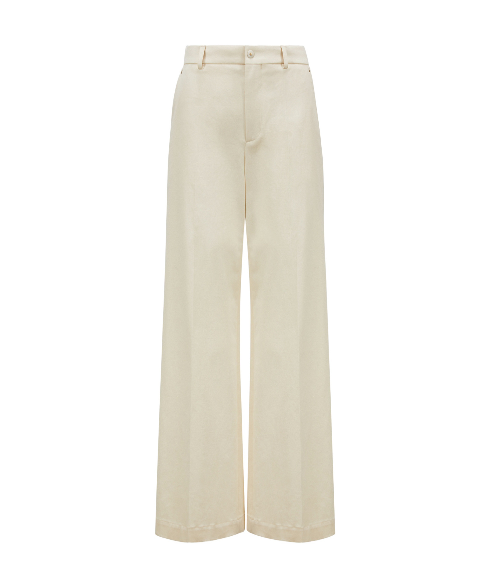Moncler Belt-loop Casual Pants In Nude