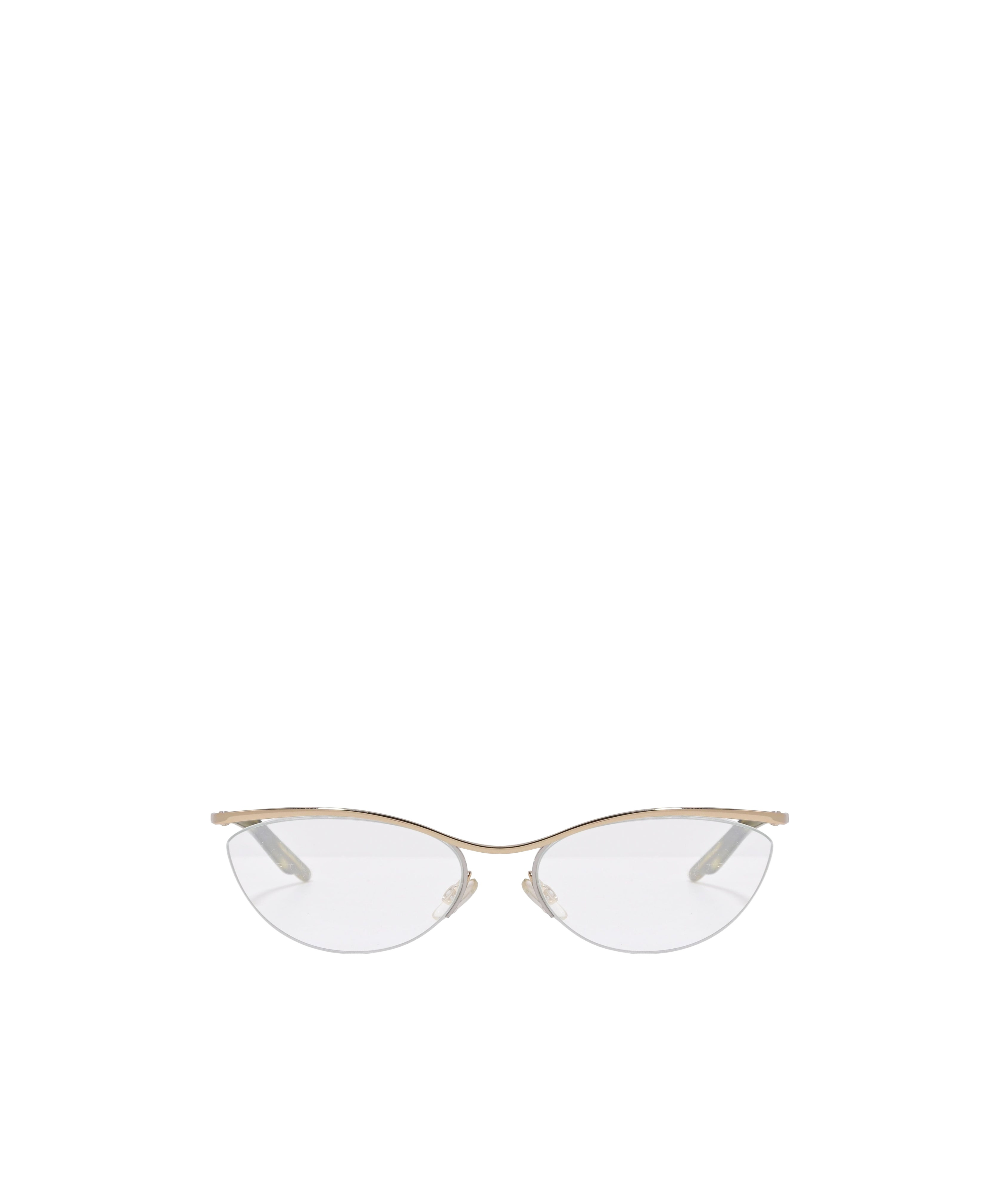 Dior Half Frame Plain Mirror In White