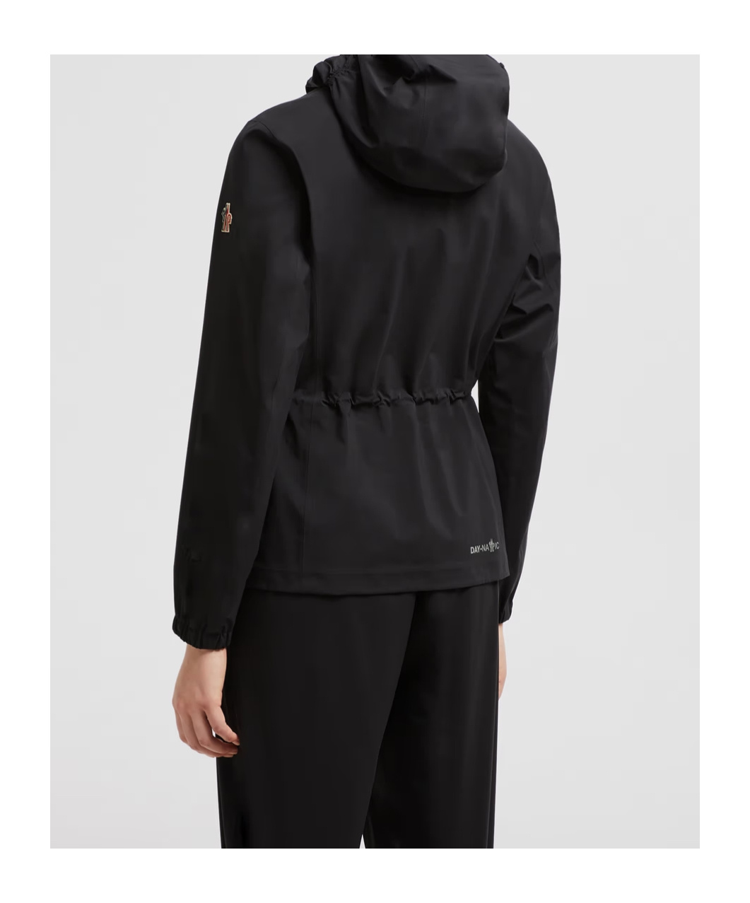 Moncler Veste À Capuche Imperméable Valles In Black
