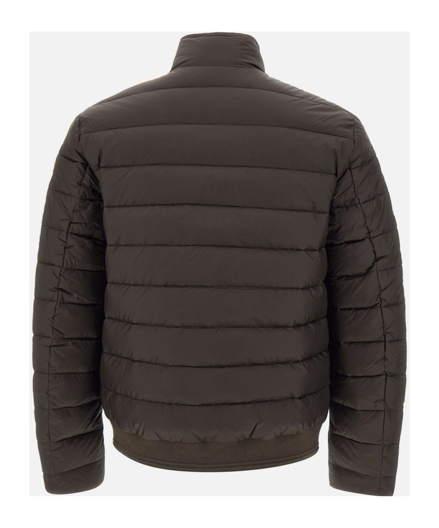 Belstaff Brown Circuit Down Jacket In Black