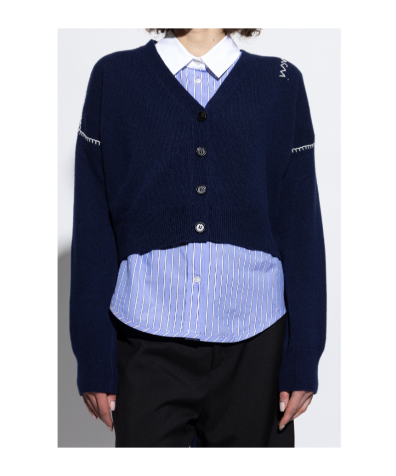 Marni V-neck Knitted Cardigan