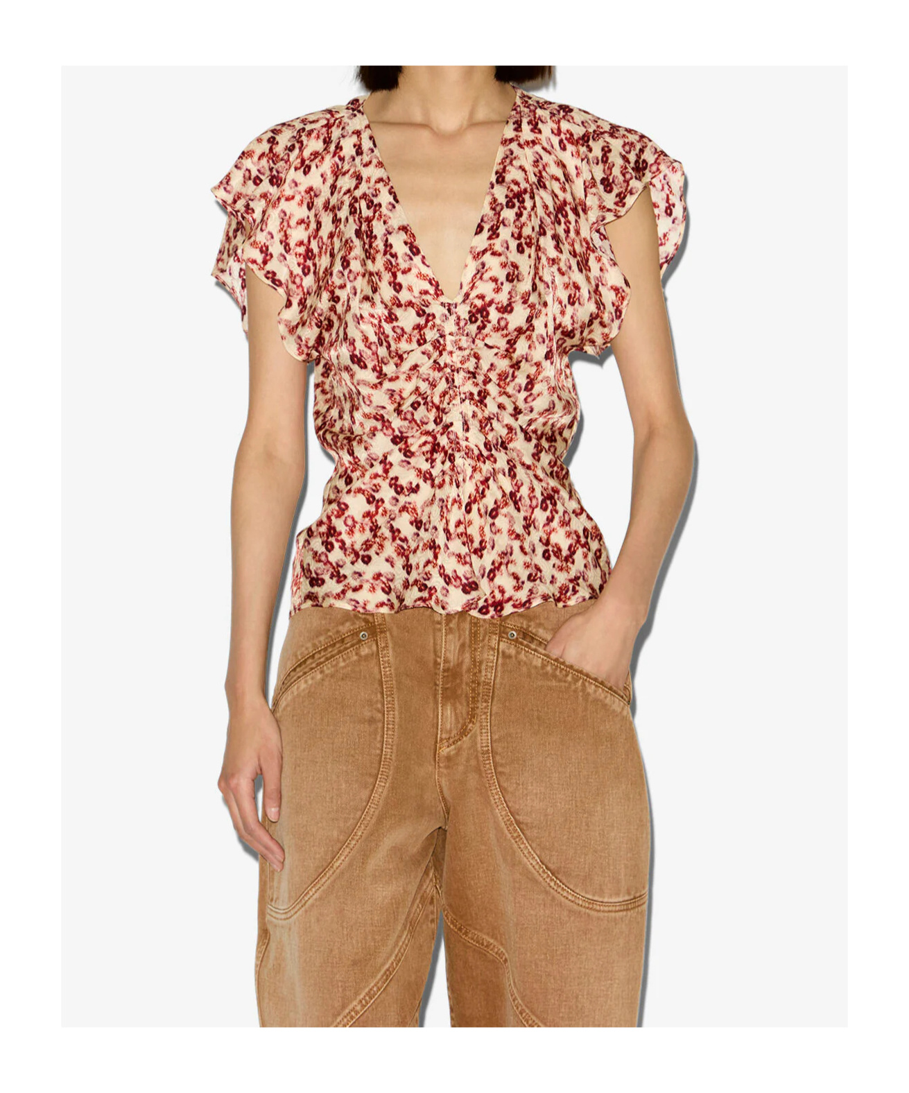 Isabel Marant Lonea Top In Multi