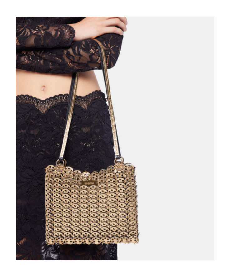 Rabanne 1969 Reversible Flip Shoulder Bag In Multi