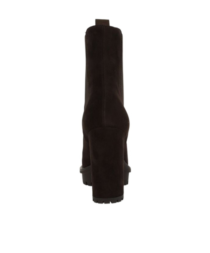 Gianvito Rossi 90 Suede Platform Ankle Boots In Brown
