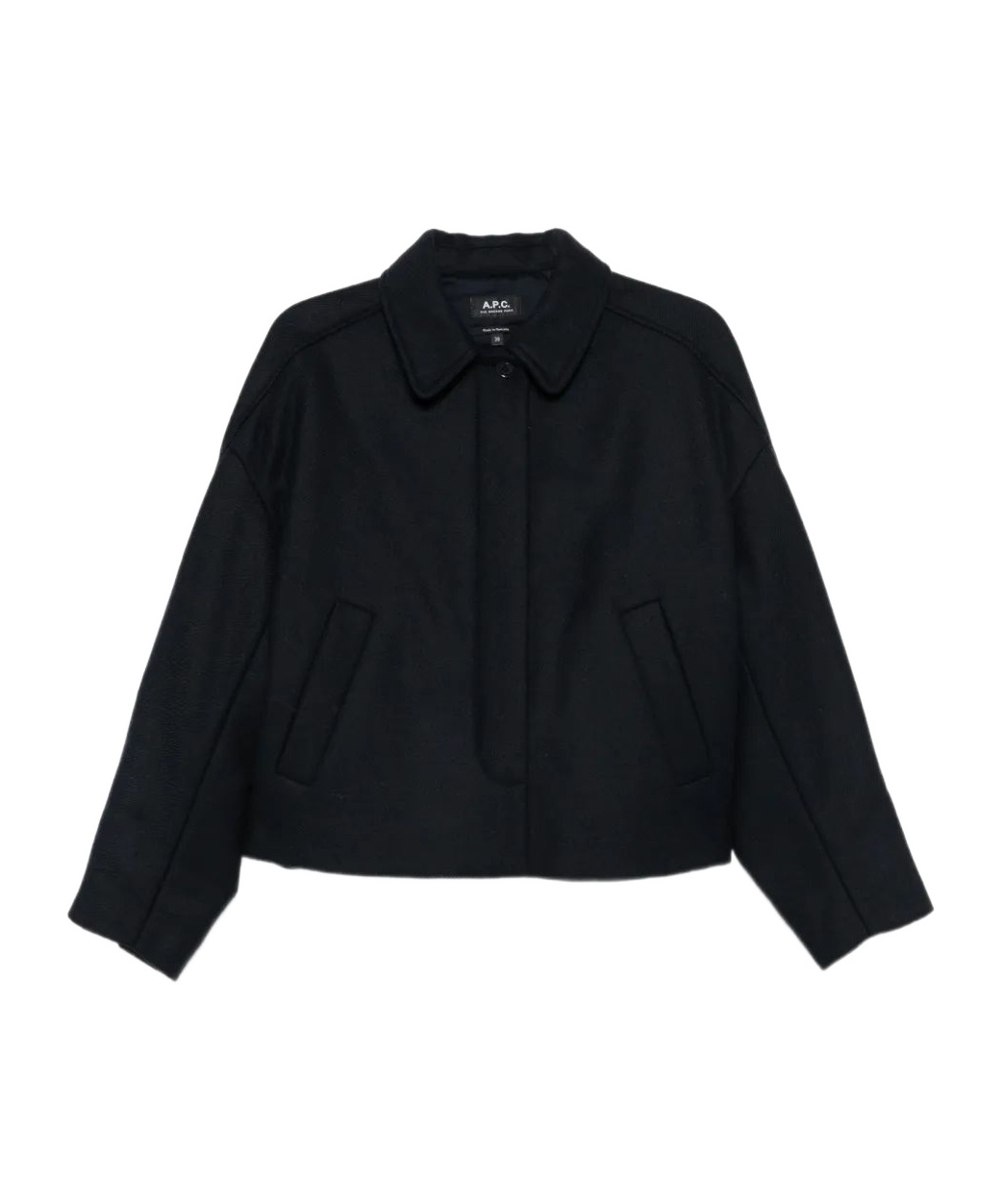 Apc Long-sleeve Jacket In Black