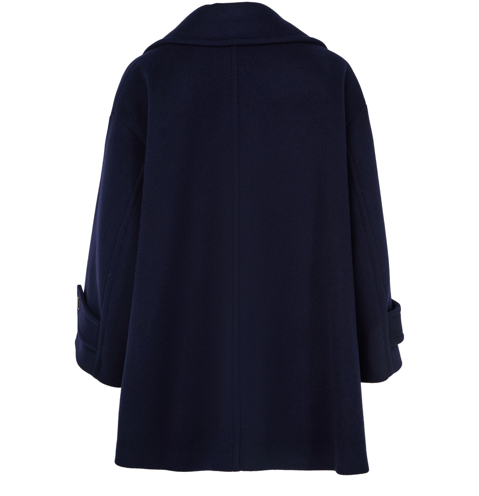 Chloé Chloe Double-breasted Wool-blend Jacket In Black