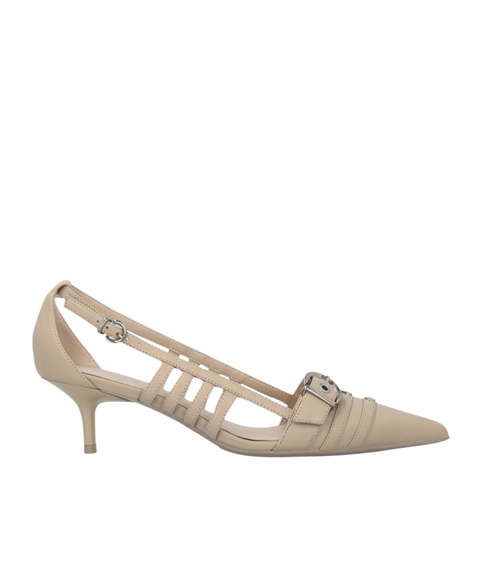 Pinko Hollow High Heels In Nude