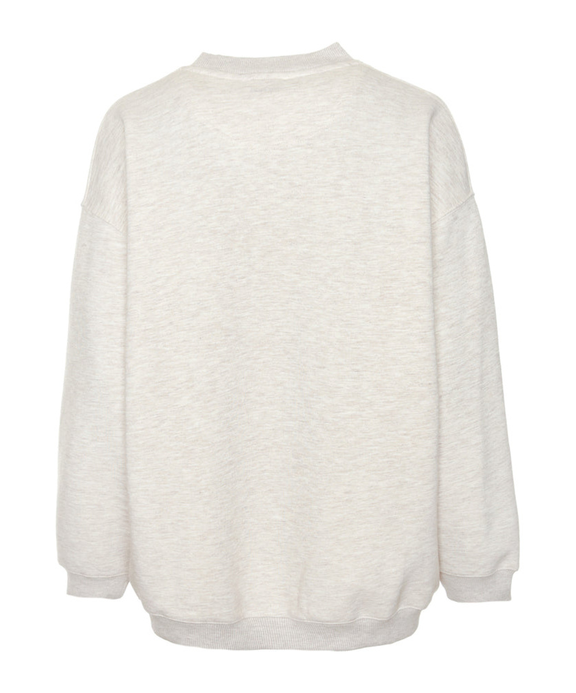 ANINE BING LOGO-PRINT SWEATSHIRT