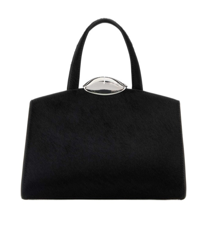 Benedetta Bruzziches Leather Shoulder Bag In Black