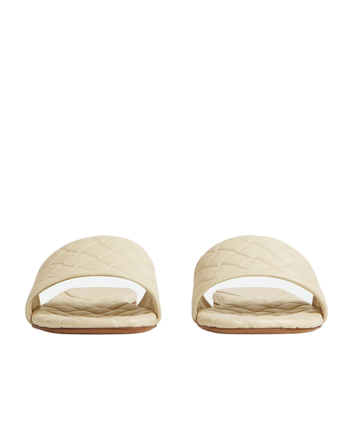 BOTTEGA VENETA AMY WOVEN FLAT SLIPPERS 