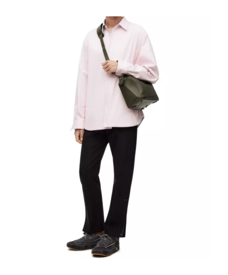 LOEWE SLIM TROUSERS IN COTTON