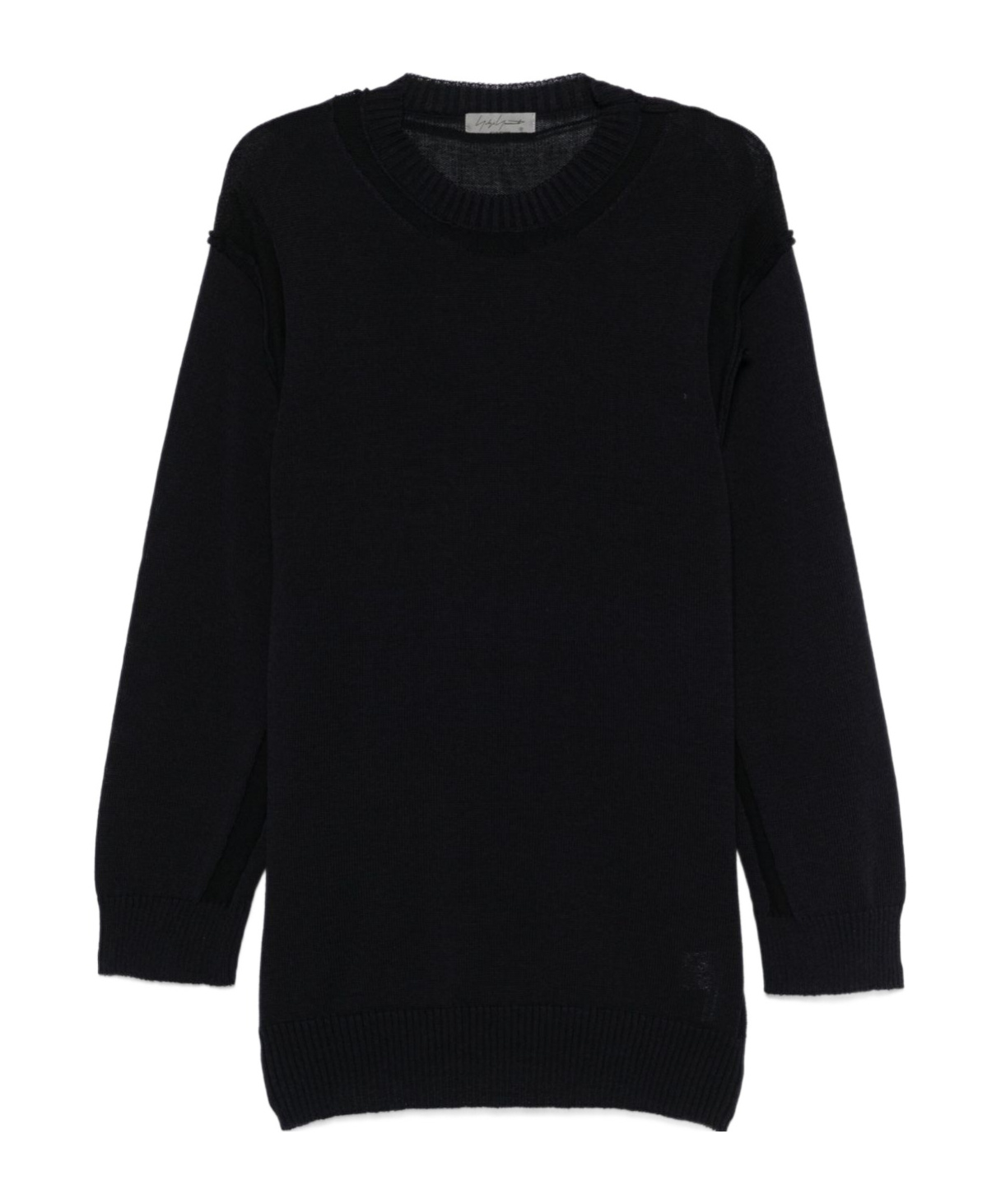 Shop Yohji Yamamoto Knitted Sweater