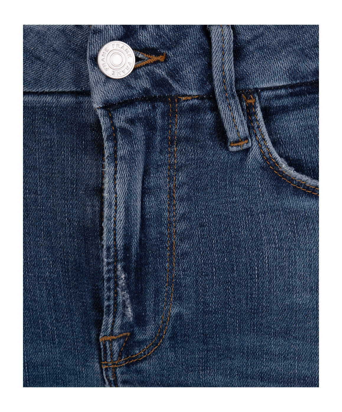 Frame Le Crop Bootcut Jeans In Blue