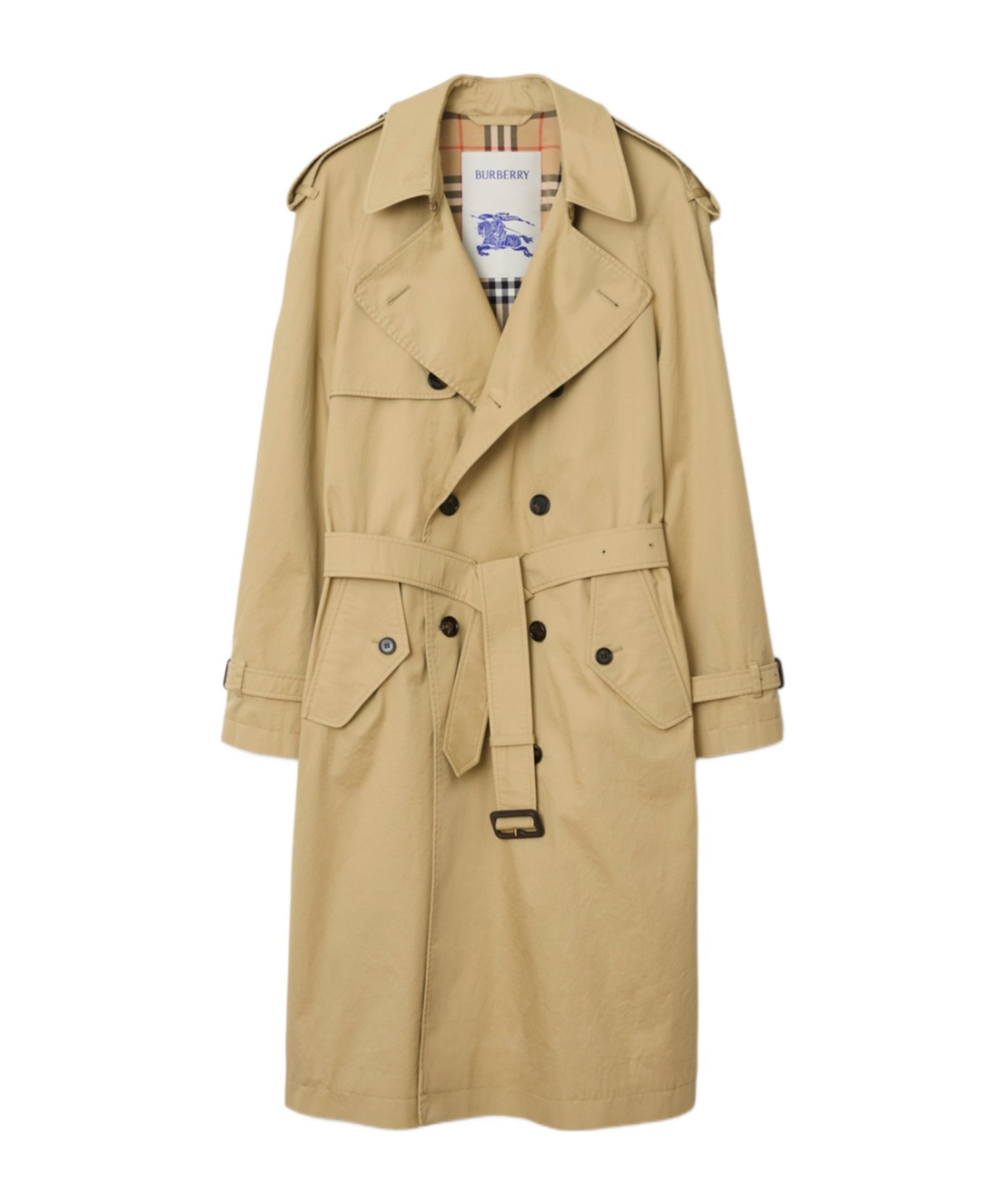 Burberry Mid-length Gabardine Trench Coat