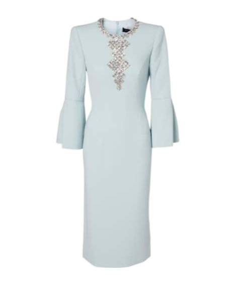 JENNY PACKHAM MARGOT CRYSTAL-EMBELLISHED GOWN