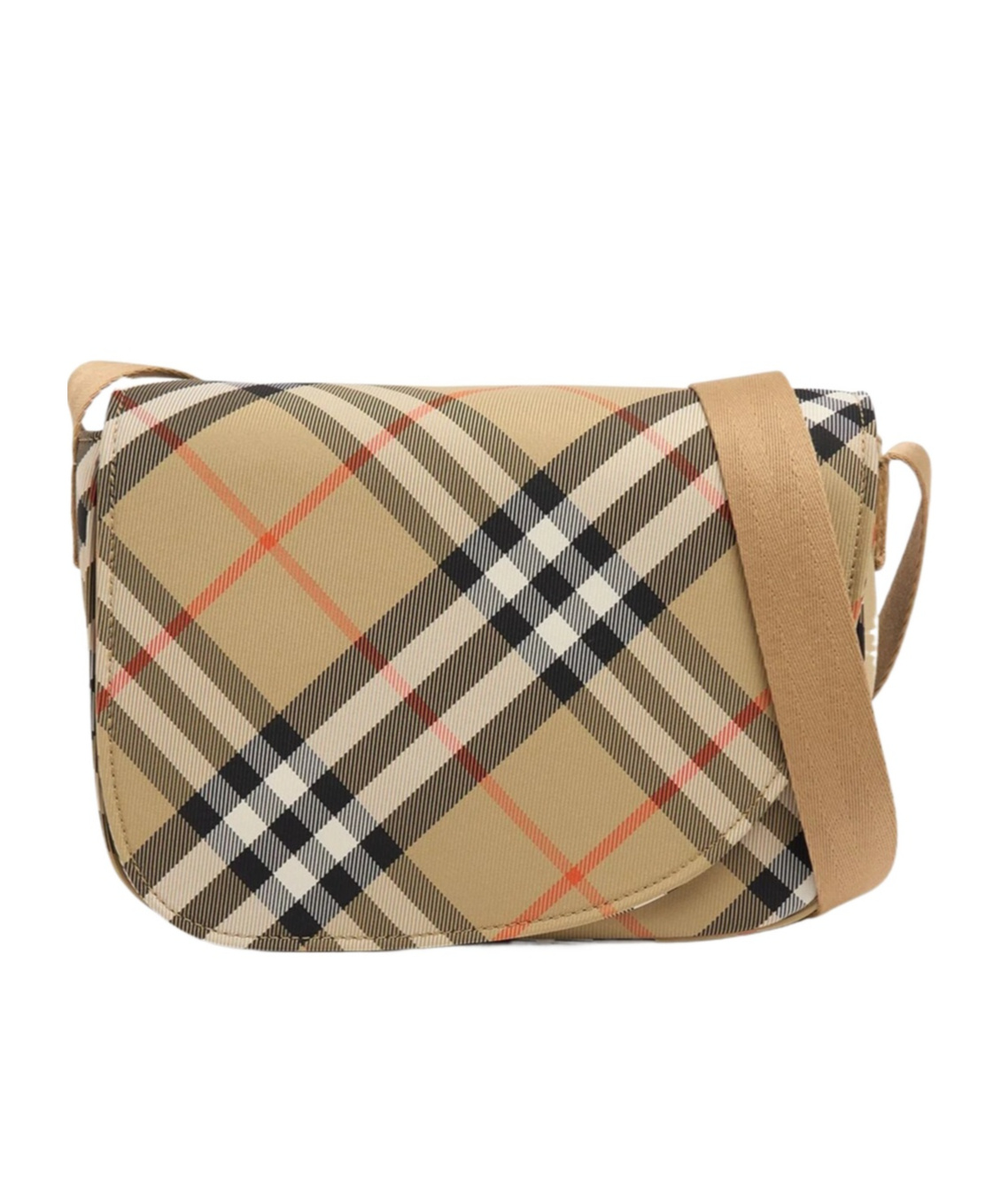 Burberry Check Print Shoulder Bag