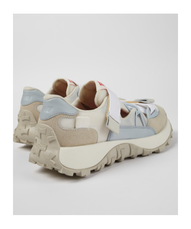 Camper Drift Trail Touch-strap Sneakers In White