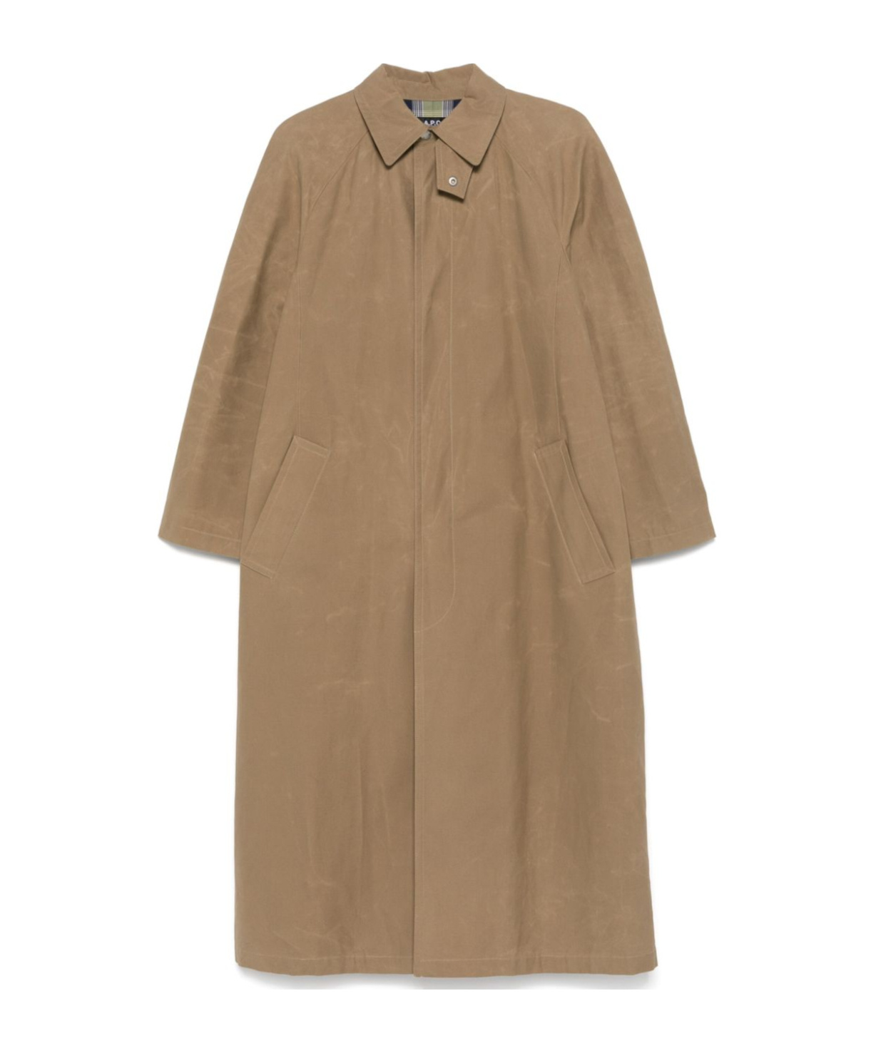 Apc Gaia Coat In Brown