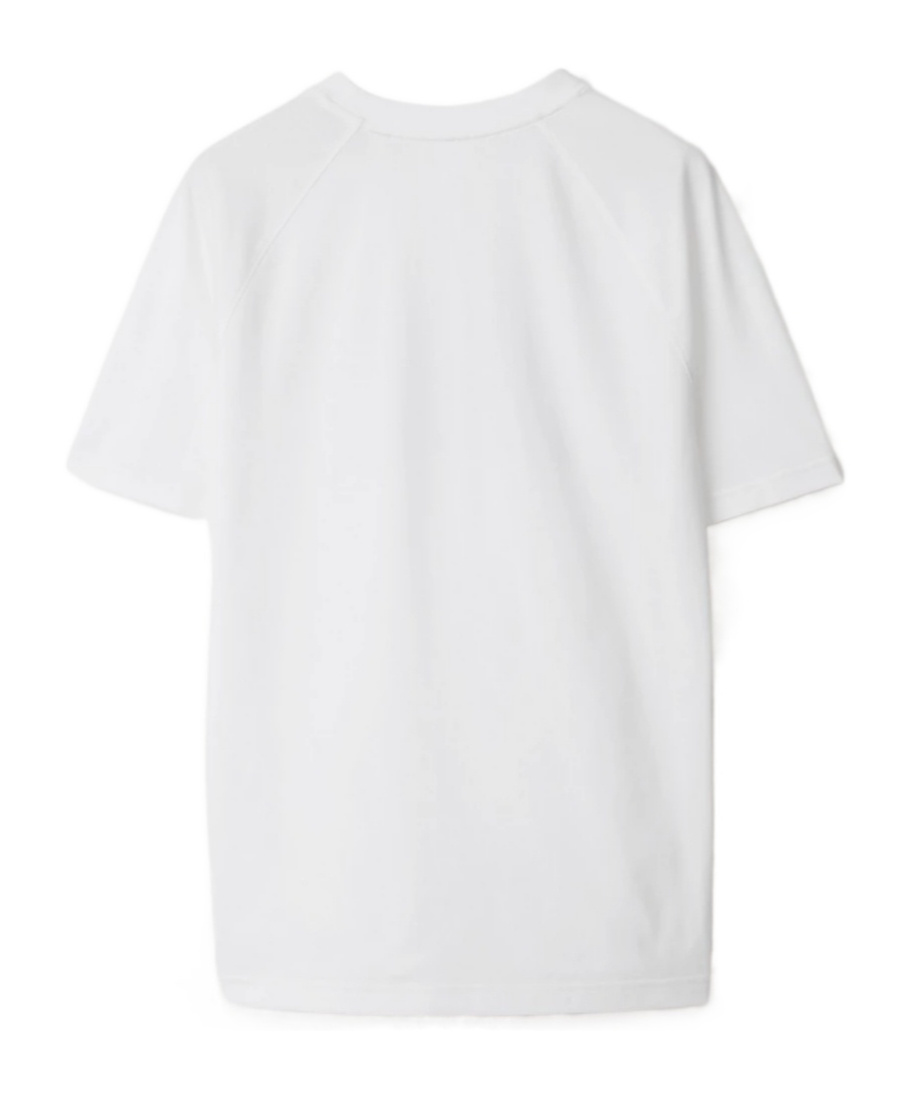 Burberry Item O-neck Short-sleeved T-shirt In White
