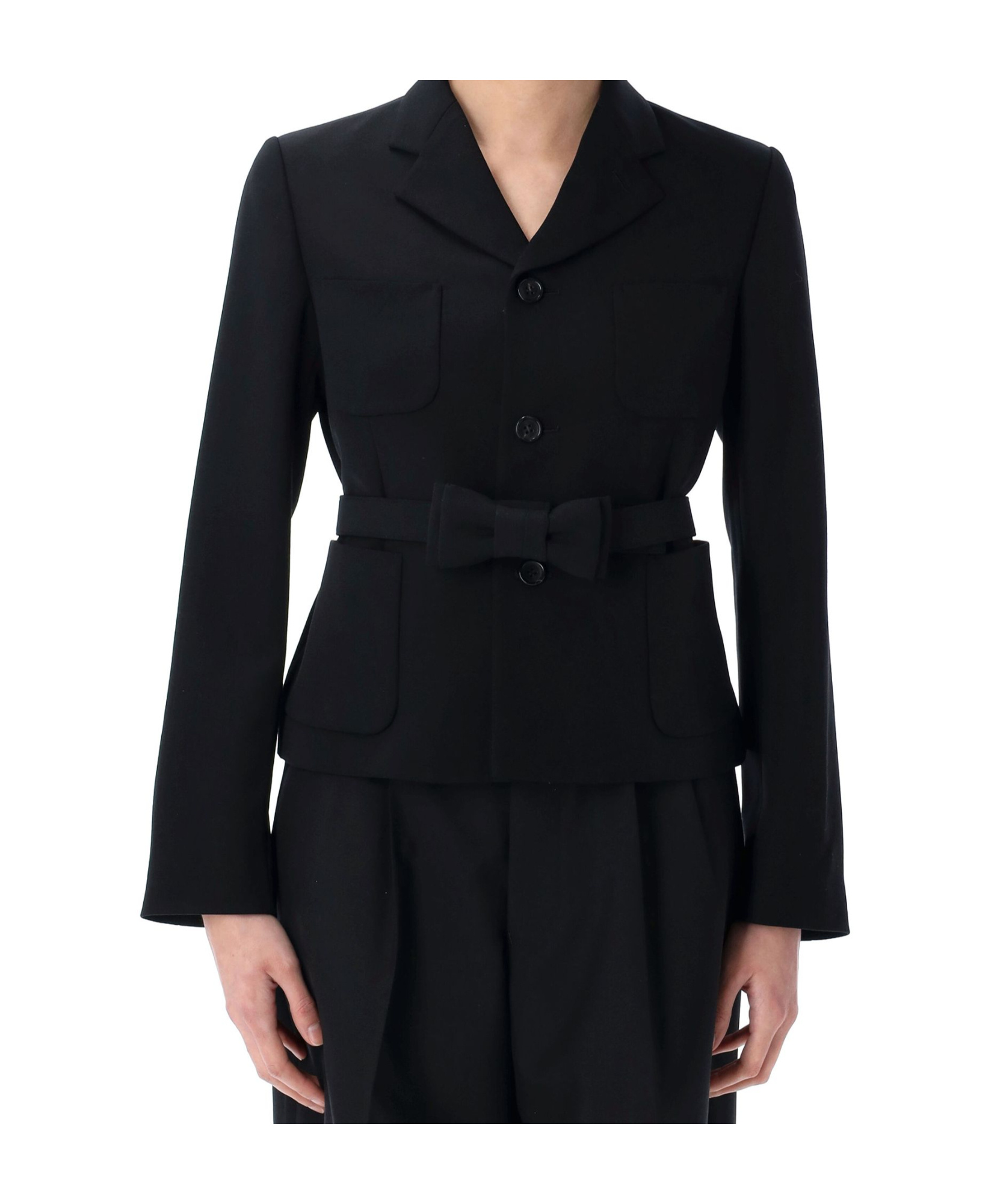 Comme Des Garçons Jacket Comme Des Garcons Woman Color Black In Black