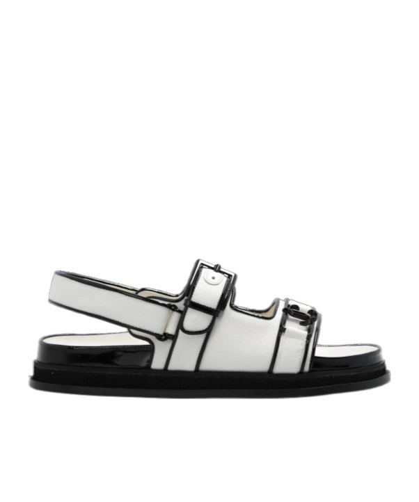 Jimmy Choo Elyn Sandals In Black
