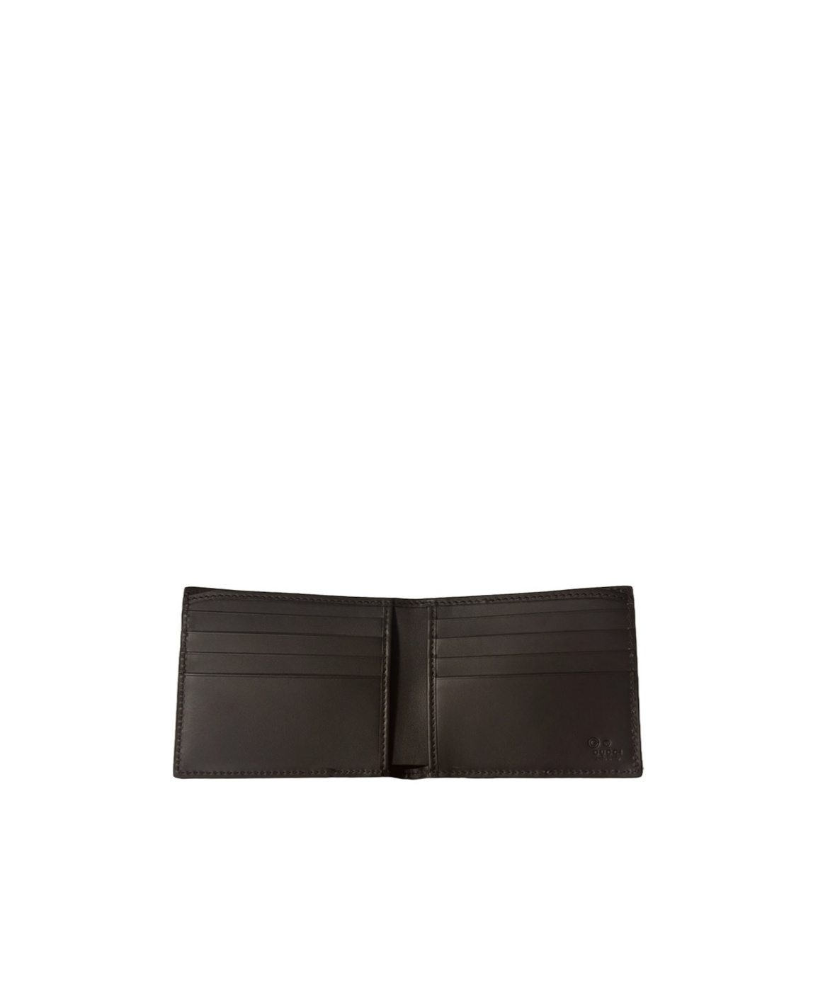 GUCCI RIBBON STRIPE DOUBLE FOLD WALLET