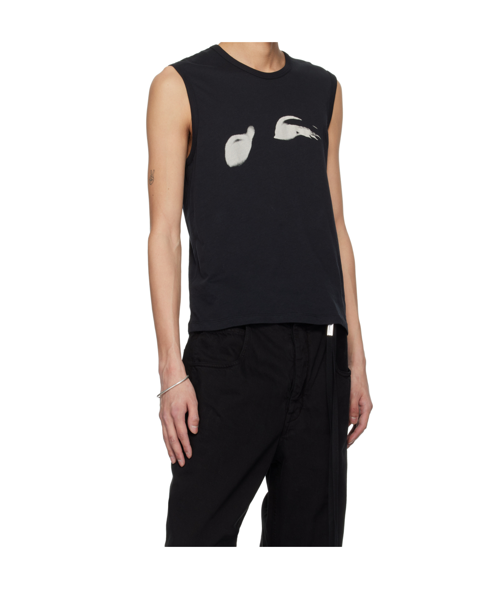 Ann Demeulemeester Anouk Simple Bangle Bracelet In Silver