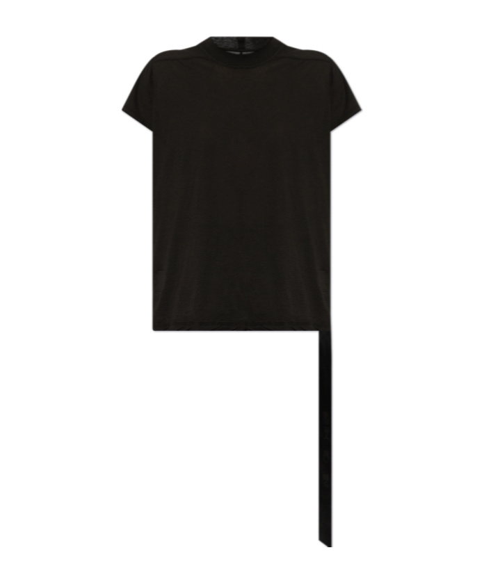 Rick Owens Drkshdw Strap-detail T-shirt In Black