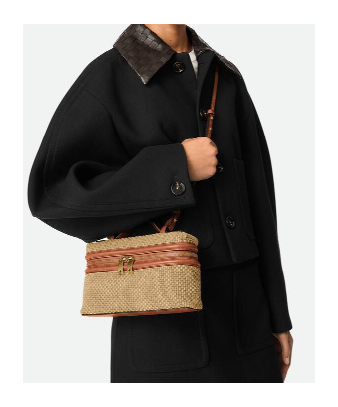 Bottega Veneta Bang Bang Vanity Case In Brown