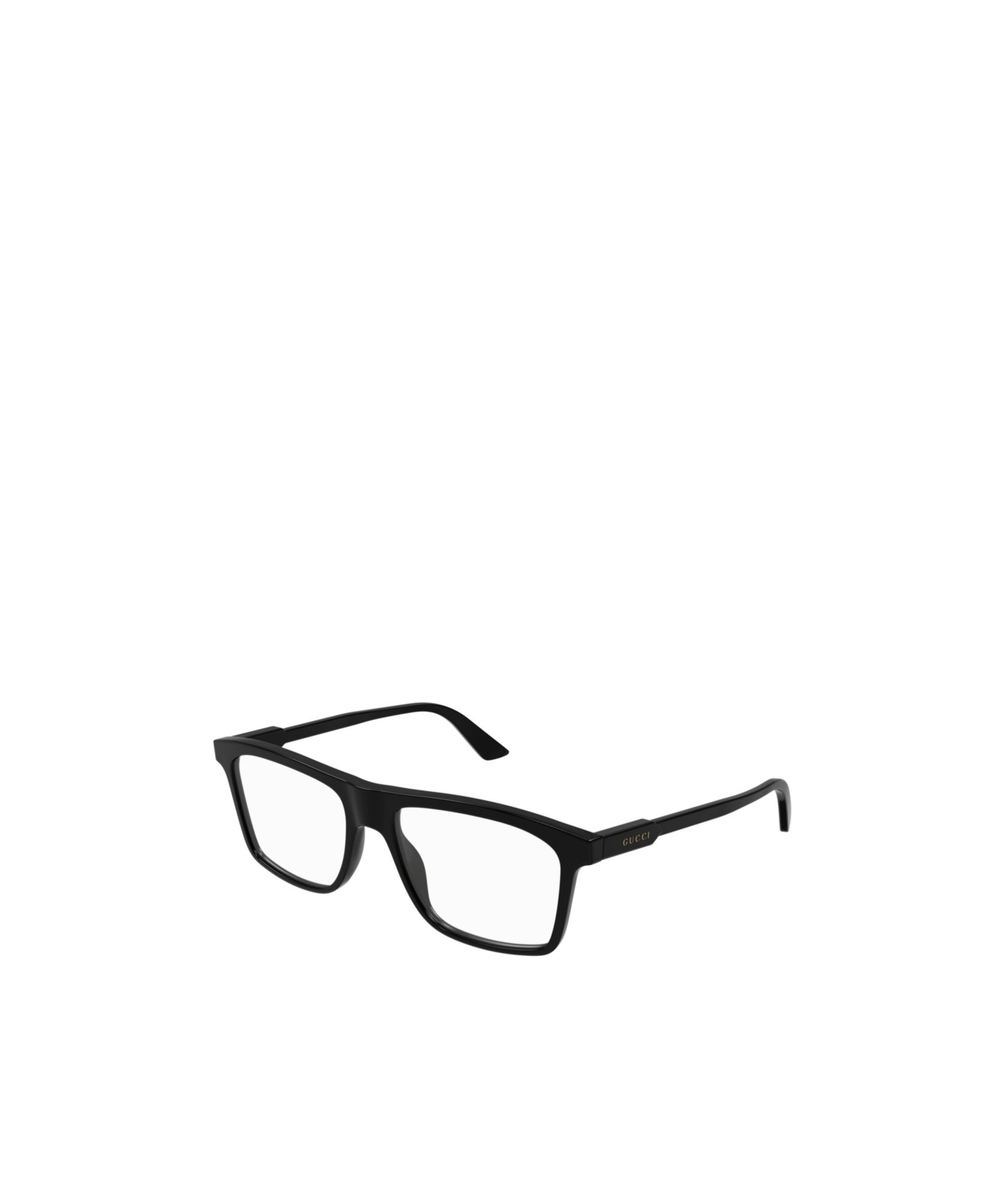 Gucci Demo Rectangular Men's Eyeglasses Gg0006oan 001 55 In Black