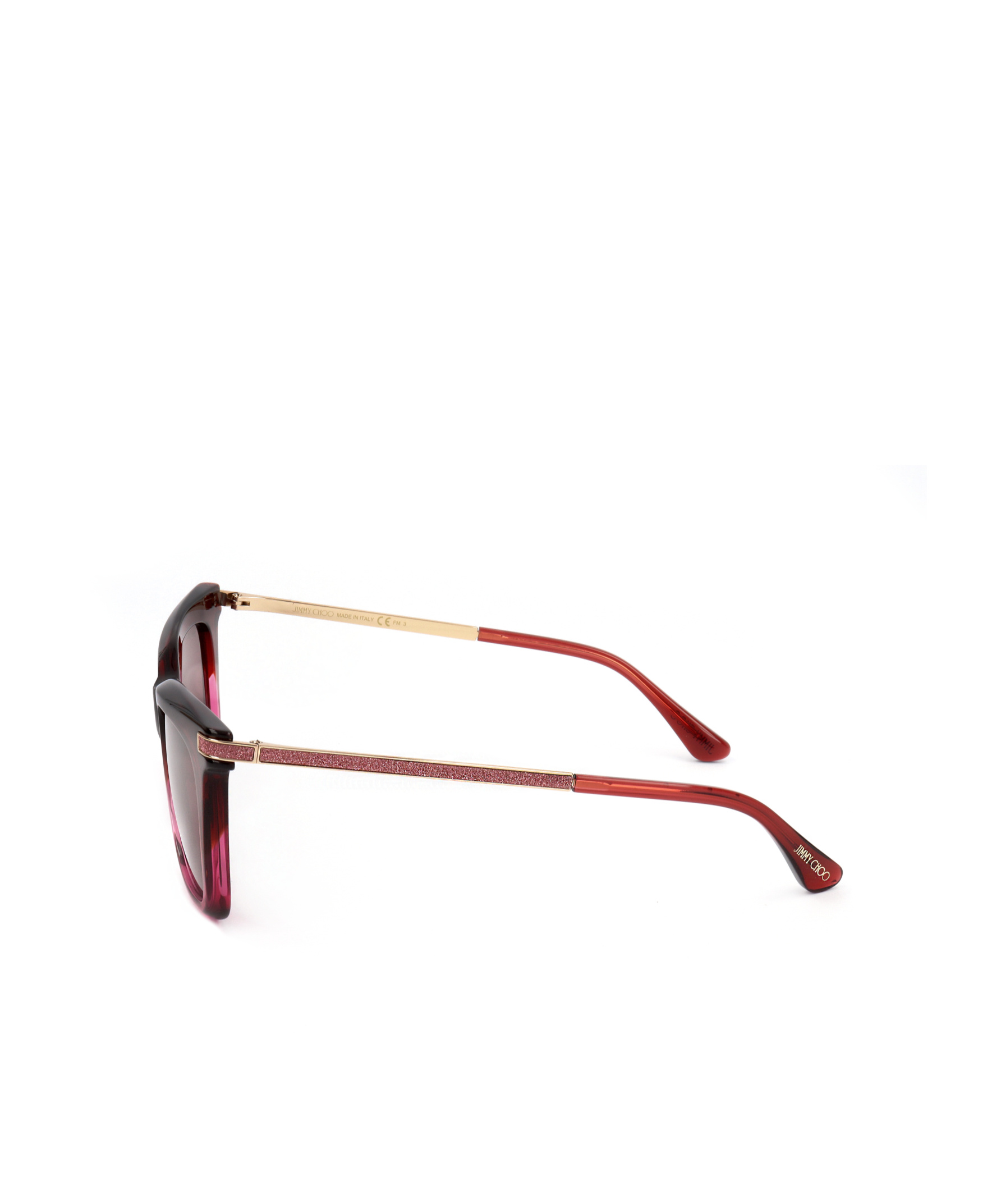JIMMY CHOO JIMMY CHOO EYEWEAR RECTANGLE FRAME SUNGLASSES