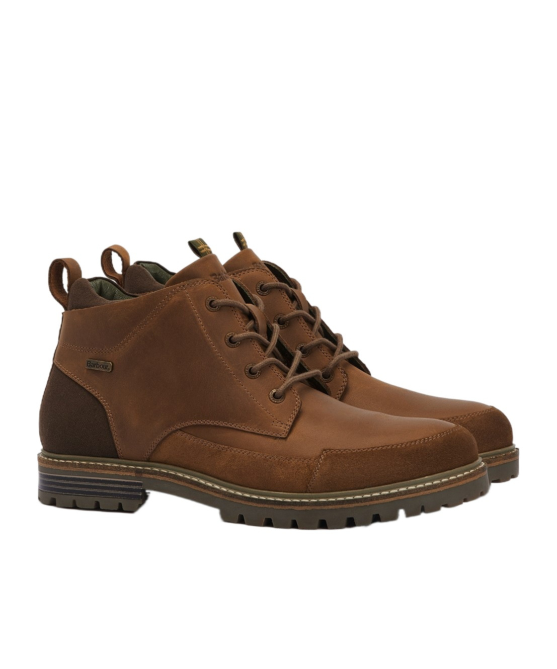 Barbour Quartz Derby Boots In Brown
