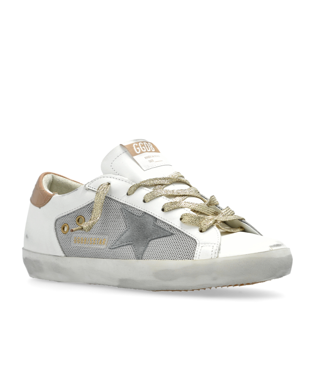 Golden Goose Round Head Low-cut Sneakers In Gray