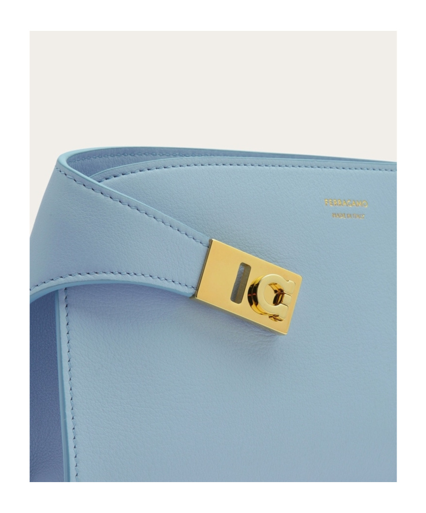 Ferragamo Mini Hug Cross Body Bag In Blue