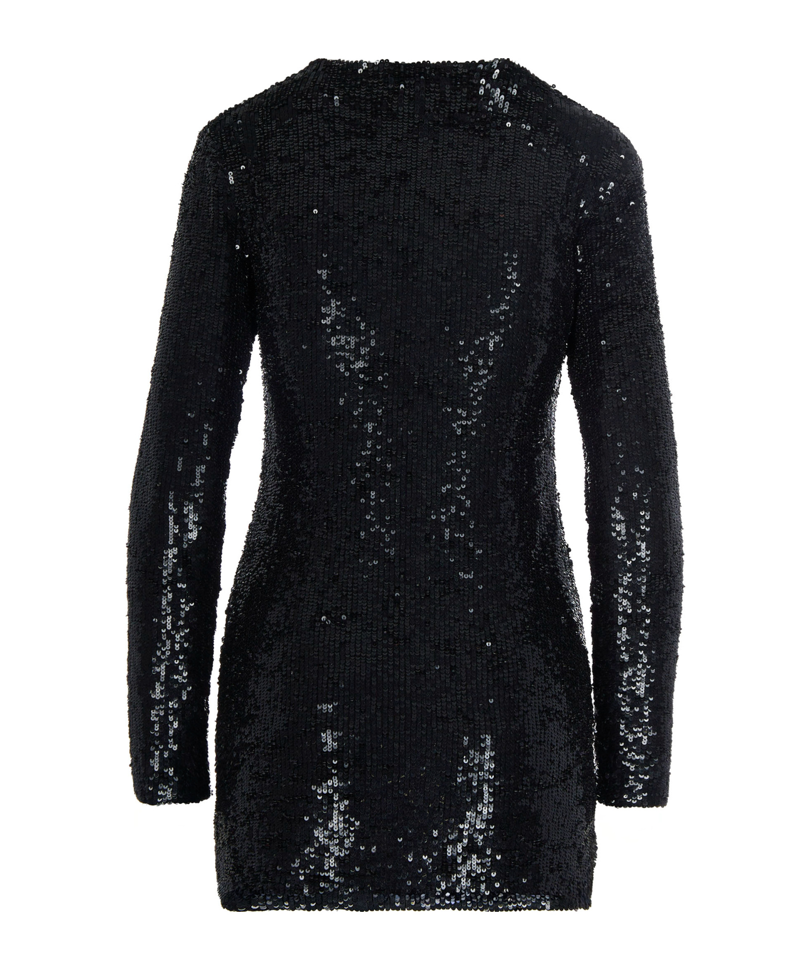P.a.r.o.s.h Mini Abito Con Paillettes Nero In Black