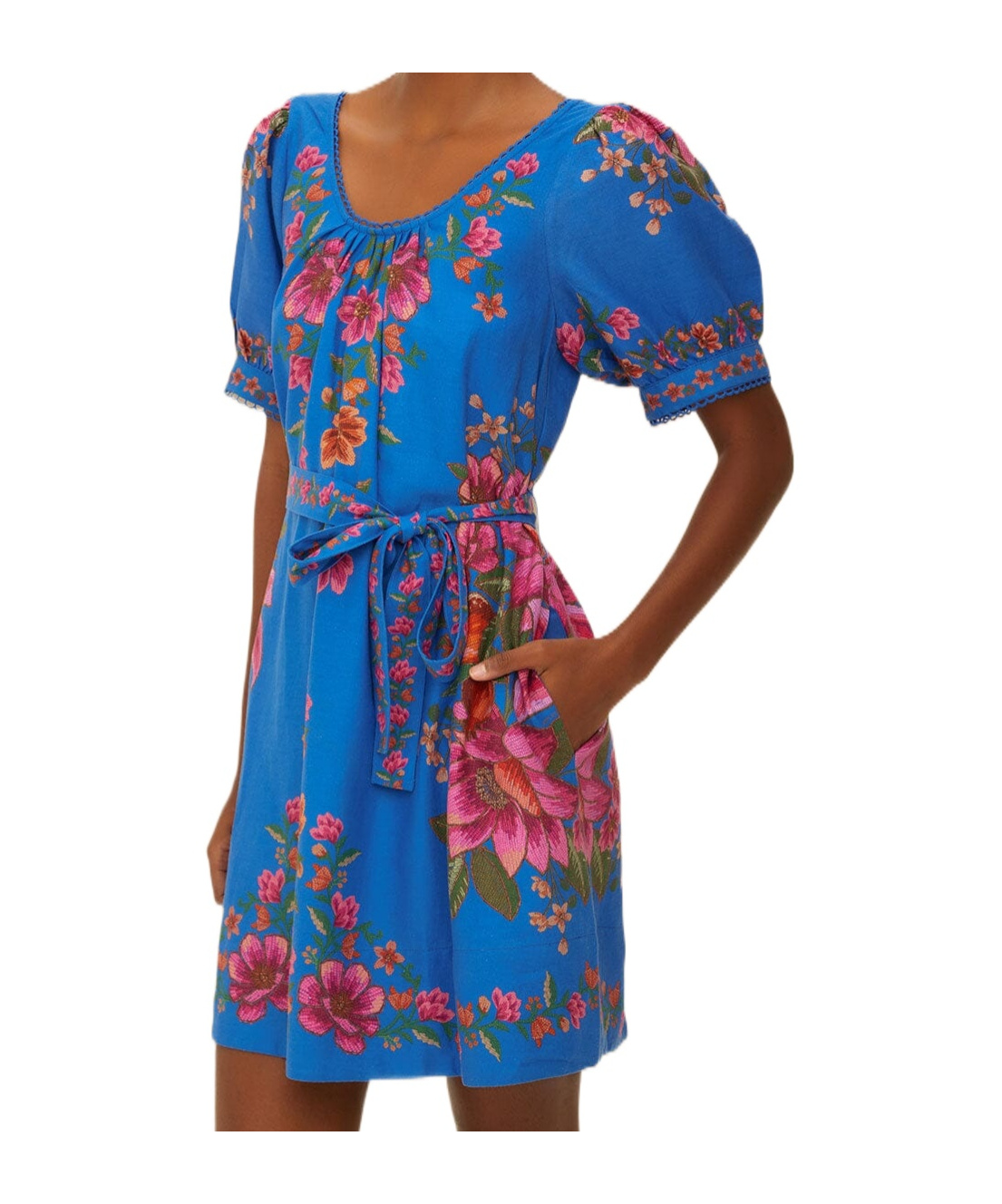 FARM RIO PATTERNED DRESS