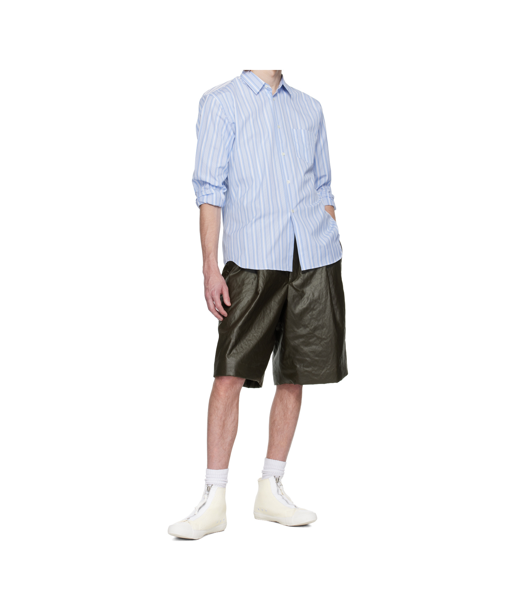 Comme Des Garçons Striped Shirt