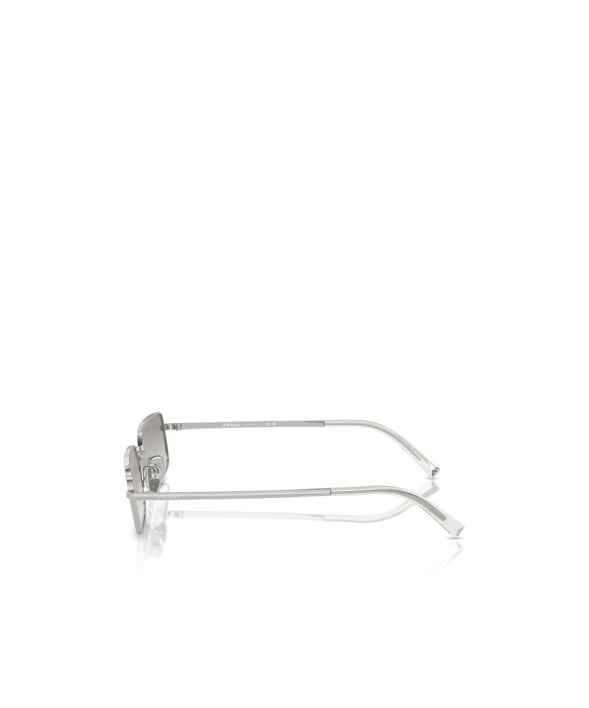 Prada Logo Sunglasses In Gray