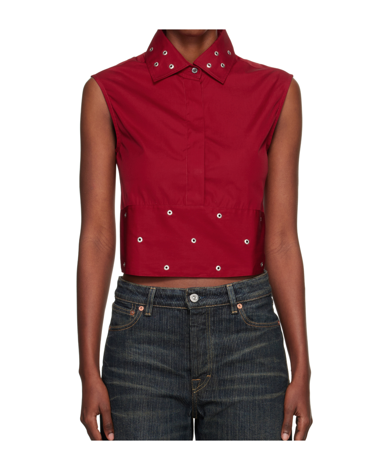 Our Legacy Girdle Top In Red