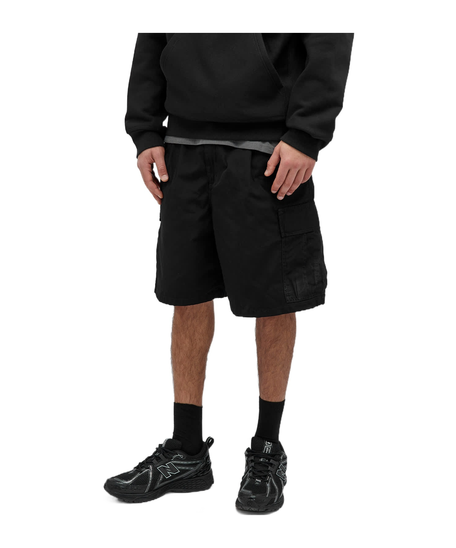 Carhartt Cole Cargo Shorts In Black