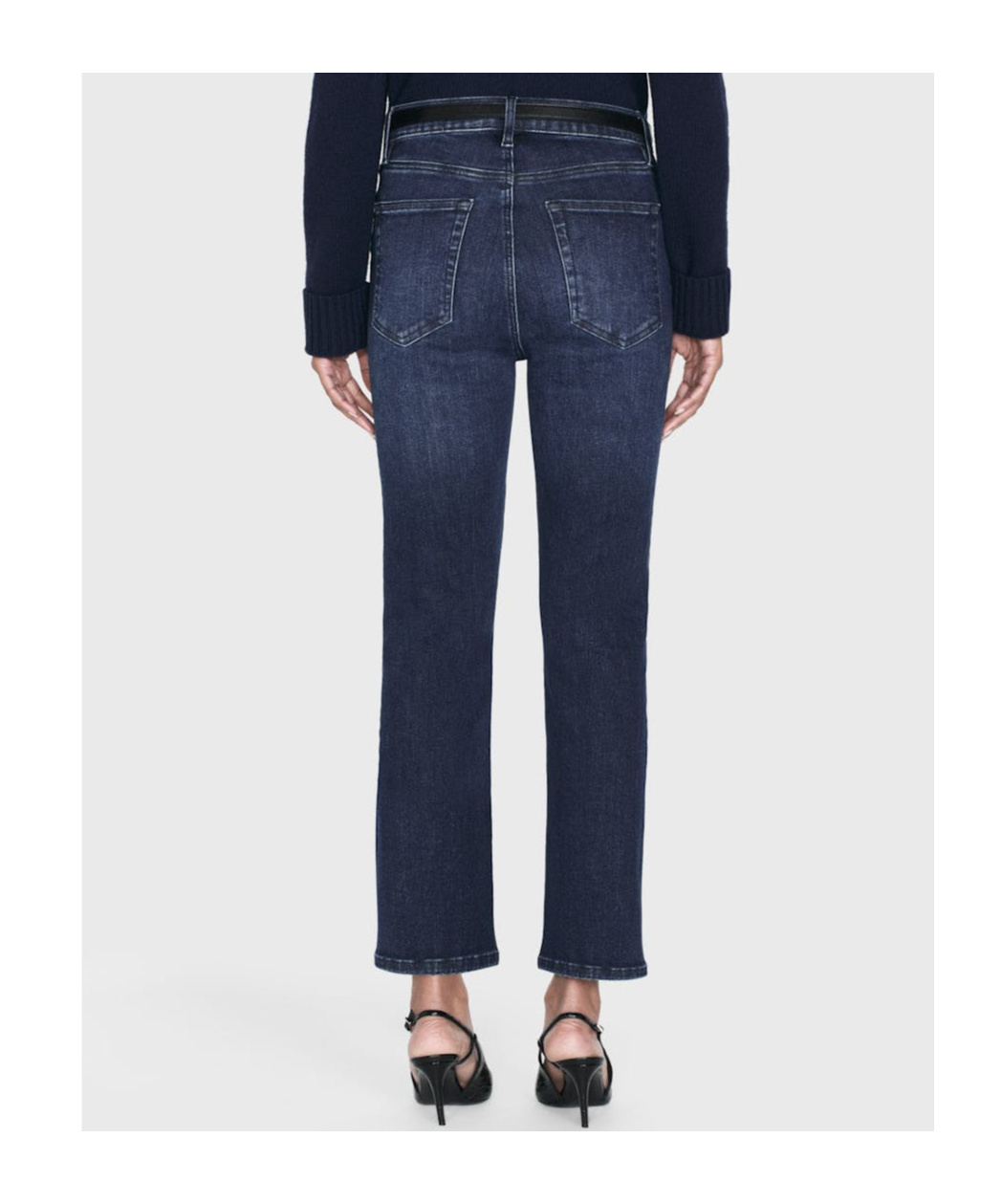 Frame Le High Jeans In Black