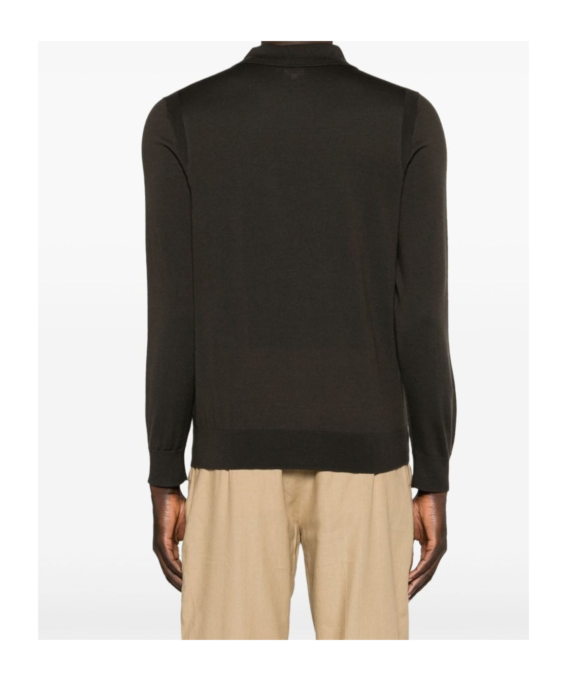 PAUL SMITH FINE-KNIT MERINO POLO SHIRT